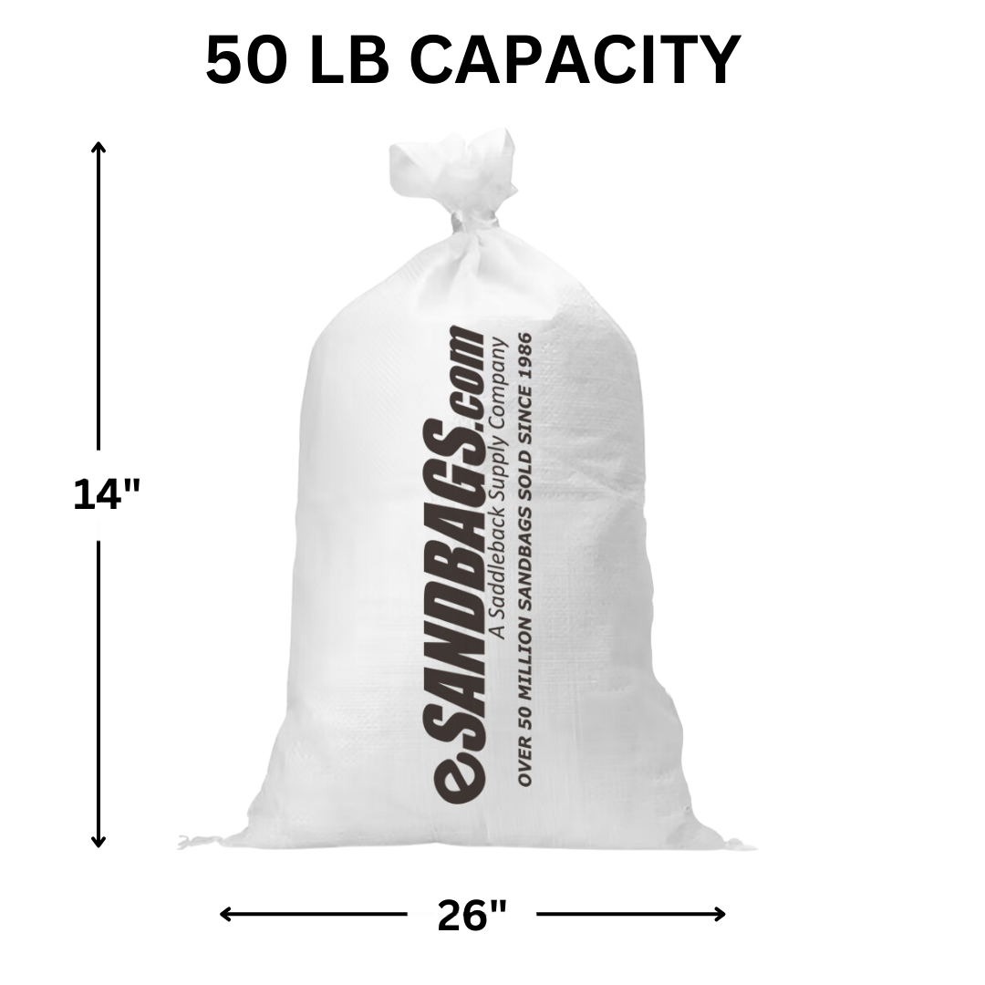 50 pound capacity sandbags