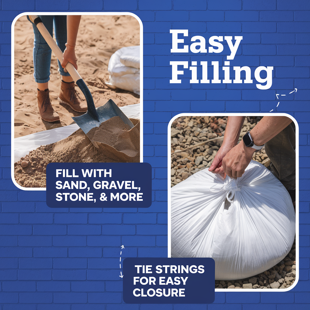 Easy Filling sandbags